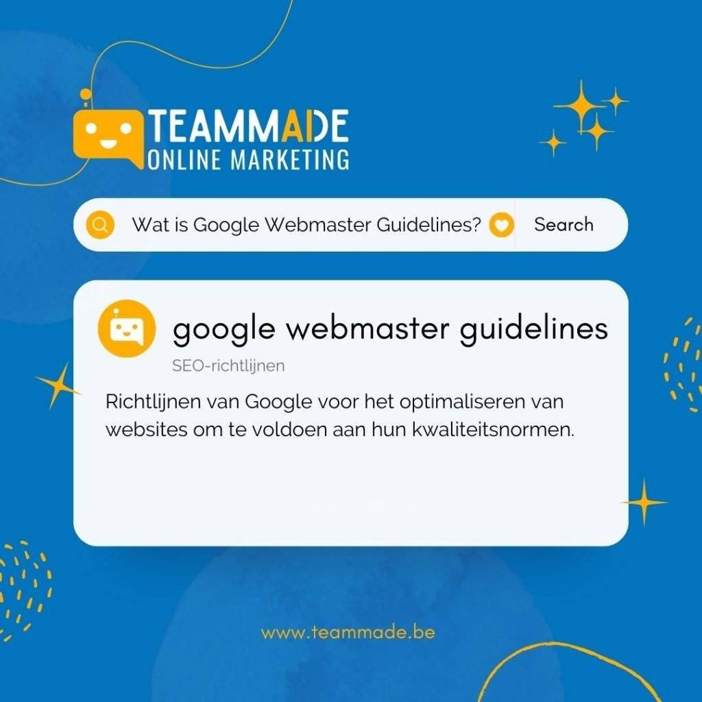 google webmaster guidelines